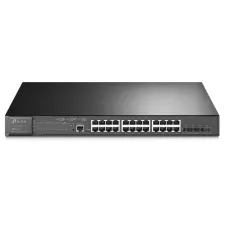 obrázek produktu TP-Link TL-SG3428XMP - JetStream 24-Port PoE+ Gigabit L2+ Managed Switch/ 4x 10 Gigabit SFP+ Sloty