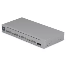 obrázek produktu Ubiquiti UniFi Switch Pro Max 16 PoE - 4x 2.5GbE, 12x GbE, 2x SFP+, Etherlighting, PoE+/PoE++ (PoE budget 180W)