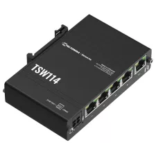obrázek produktu Teltonika TSW114000000 síťový přepínač Nespravované Gigabit Ethernet (10/100/1000) Černá