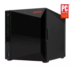 obrázek produktu Asustor NAS Nimbustor 4 AS5304T / 4x 2,5"/3,5" SATA III/ Intel Celeron J4105 1.5 GHz/ 4GB/ 2x 2.5 GbE/ 3x USB 3.0/ HDMI