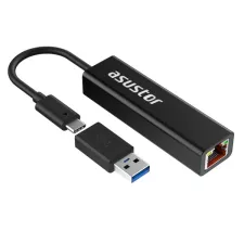 obrázek produktu Asustor adaptér AS-U2.5G2 / USB3.2 Gen 1 type-C to 2.5GBASE-T / v balení redukce USB-C na USB-A