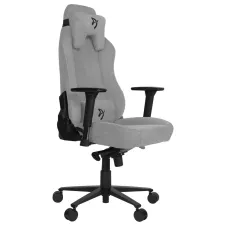 obrázek produktu AROZZI herní židle VERNAZZA Soft Fabric Light Grey/ povrch Elastron/ světle šedá