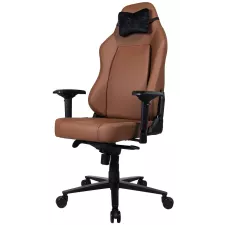 obrázek produktu AROZZI herní židle PRIMO Full Premium Leather Brown/ 100% přírodní italská kůže/ hnědá