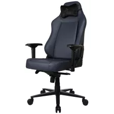 obrázek produktu AROZZI herní židle PRIMO Full Premium Leather Ocean/ 100% přírodní italská kůže/ tmavě šedomodrá