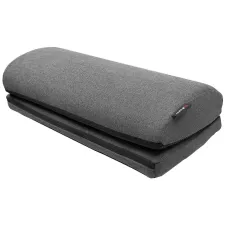 obrázek produktu AROZZI Foot Rest Soft Fabric Dark Grey/ ergonomický polštář pod nohy/ tmavě šedý