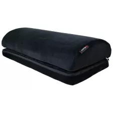 obrázek produktu AROZZI Foot Rest Soft Fabric Velvet Black/ ergonomický polštář pod nohy/ sametově černý