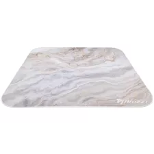 obrázek produktu AROZZI Zona Quattro White Marble/ ochranná podložka na podlahu/ 116 x 116 cm/ design bílý mramor