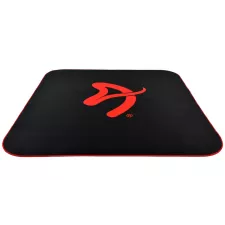 obrázek produktu AROZZI Zona Quattro Black Red/ ochranná podložka na podlahu/ 116 x 116 cm/ černá s červeným logem