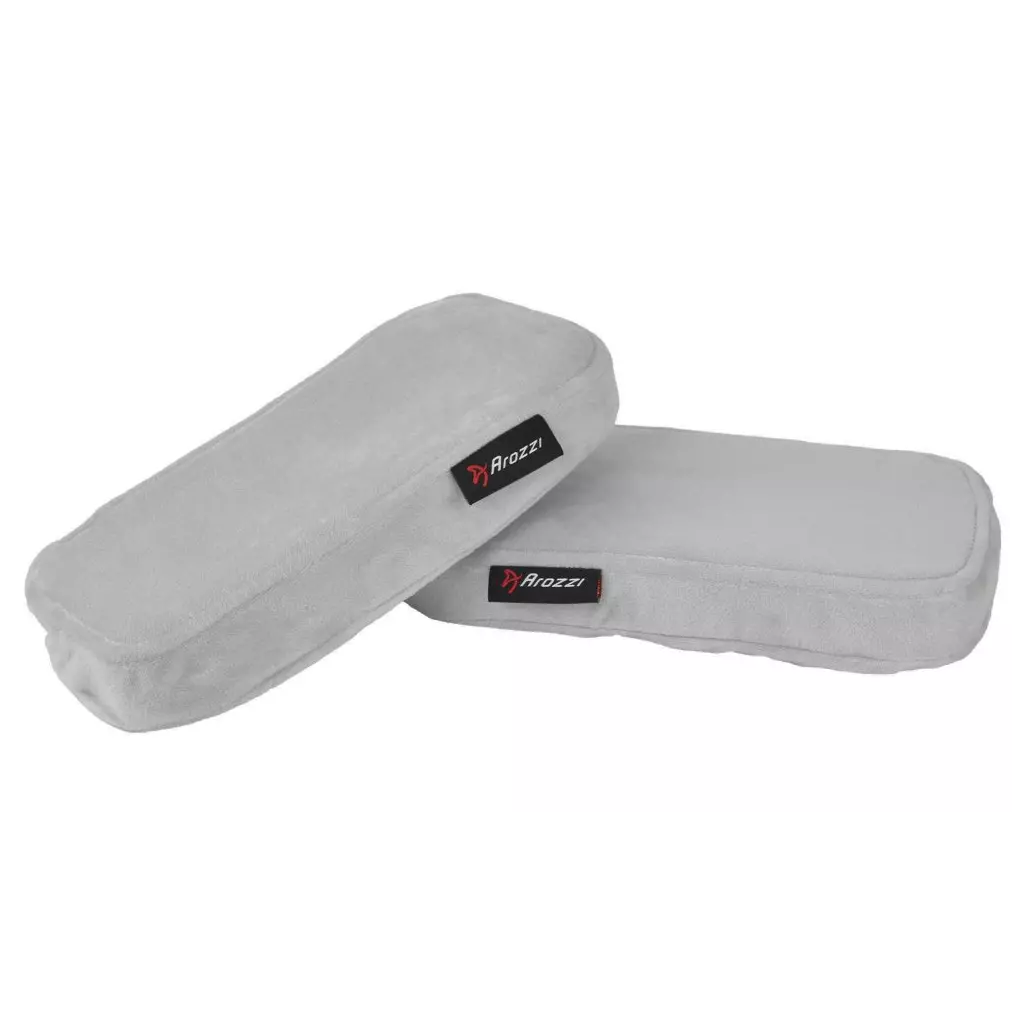 Obrázek produktu AROZZI Memory Foam Armrest Pads/ náhradní područky pro herní židle/ paměťová pěna/ šedé