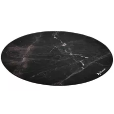 obrázek produktu AROZZI Zona Floorpad Black Marble/ ochranná podložka na podlahu/ kulatá 121 cm průměr/ design černý mramor
