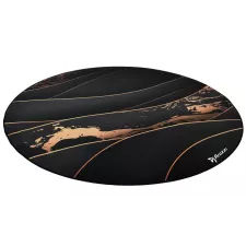 obrázek produktu AROZZI Zona Floorpad Black Gold/ ochranná podložka na podlahu/ kulatá 121 cm průměr/ černozlatý design