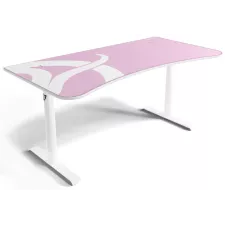 obrázek produktu AROZZI herní stůl ARENA Gaming Desk White Pink