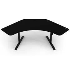 obrázek produktu AROZZI herní stůl ARENA ANGELO Pure Black/ rohový/ černý