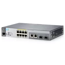 obrázek produktu HPE Aruba Switch 2530-8G-PoE+ Switch 8x 10/100/1000 + 2x Combo, L2 SNMP management, montáž do racku