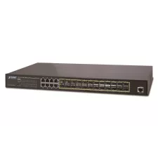 obrázek produktu PLANET GS-5220-16S8CR síťový přepínač Řízený L2+ Gigabit Ethernet (10/100/1000) 1U Modrá