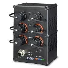 obrázek produktu Planet IGS-604HPT-RJ vodotěsný průmyslový switch, 6x1Gb, 4x PoE 802.3at 140W, 48-56VDC, -40~75°C, IP67, EN50155