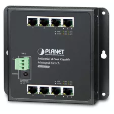 obrázek produktu PLANET WGS-4215-8T síťový přepínač Řízený Gigabit Ethernet (10/100/1000) Černá