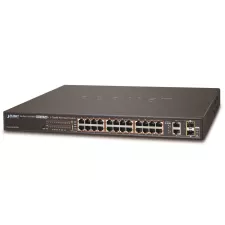 obrázek produktu PLANET FGSW-2624HPS4 síťový přepínač Řízený L2/L4 Gigabit Ethernet (10/100/1000) Podpora napájení po Ethernetu (PoE) 1U Modrá