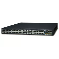 obrázek produktu PLANET SGS-6341-48T4X síťový přepínač Řízený L3 Gigabit Ethernet (10/100/1000) 1U Černá