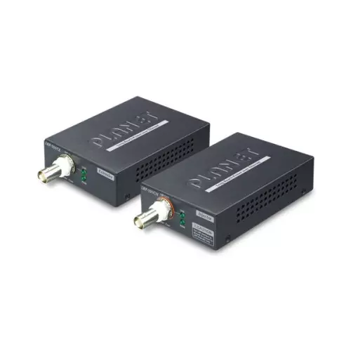 obrázek produktu Planet LRP-101C-KIT, COAX PoE extender 10/100Base-TX, 802.3at-30W,EFT+ESD, dosah 1km, -20 až 70°C