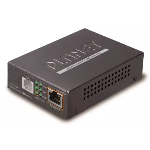 obrázek produktu Planet VC-231GP, Ethernet VDSL2 konvertor, 1000Base-T, PoE 802.3at 30W, profil 30a, G.993.5 Vectoring, G.INP