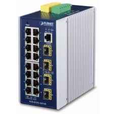 obrázek produktu PLANET IGS-6325-16T4S síťový přepínač Řízený L3 Gigabit Ethernet (10/100/1000) Modrá, Šedá
