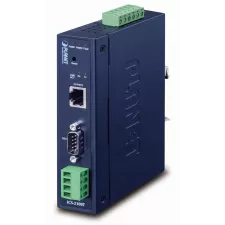 obrázek produktu Planet průmyslový konvertor RS-232/422/485 na IP, 1x COM, 1x 100Base-TX, 9-48VDC, -40~+75°C, IP30, SNMP+Telnet