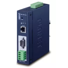 obrázek produktu Planet MODBUS průmyslová brána RS-232/422/485 na IP, 1x COM, 100Base-TX, RTU/ACSII, -40až+75°C, 9-48VDC, IP30