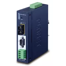obrázek produktu Planet MODBUS průmyslová brána RS-232/422/485 na IP, 1x COM, 100Base-FX SC SM 30km, RTU/ACSII, -40až+75°C, 9-48VDC,IP30