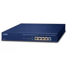 obrázek produktu PLANET Enterprise 4-Port router zapojený do sítě Gigabit Ethernet Modrá