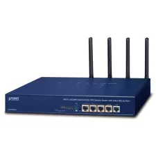 obrázek produktu Planet VR-300PW6A Enterprise router/firewall VPN/VLAN/QoS/HA/AP kontroler, 2xWAN(SD-WAN), 3xLAN, 4xPOE120W, WiFi802.11ax