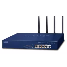 obrázek produktu PLANET Wi-Fi 5 AC1200 Dual Band VPN bezdrátový router Gigabit Ethernet Dvoupásmový (2,4 GHz / 5 GHz) Modrá