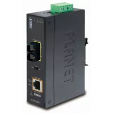 obrázek produktu PLANET IP30 Industrial 10/100/1000BA konvertor síťové kabeláže 1000 Mbit/s Modrá