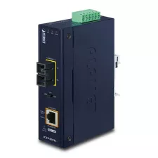 obrázek produktu PLANET IP30 Industrial 10/100/1000BAS konvertor síťové kabeláže 1000 Mbit/s Modrá