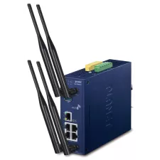 obrázek produktu Planet IAP-2400AX Průmyslový Wi-Fi AP 5GHz, 802.11ax 2400Mbps, VLAN, IP30, -40až+75st, 9-54VDC