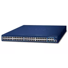 obrázek produktu Planet SGS-6310-48T6X L3 switch, 48x1Gb, 6x10Gb SFP+, HW/IP stack, VSF/Cluster