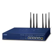 obrázek produktu Planet VR-300FW-NR 5G Enterprise router/firewall VPN/VLAN/QoS/HA/AP kontroler, 1xWAN(SD-WAN), 4xLAN, 1xSFP, WiFi802.11ax