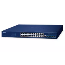 obrázek produktu Planet GS-6311-24HP4X Layer 3 8-Port 10/100/1000T 90W 802.3bt PoE + 16-Port 10/100/1000T 802.3at PoE + 4-Port 10G SFP+ Managed Ethernet Swit