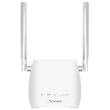obrázek produktu STRONG 4G LTE router 300M/ Wi-Fi standard 802.11 b/g/n/ 300 Mbit/s/ 2,4GHz/ 1x LAN/ USB/ SIM slot/ 2 odnímatelné antény