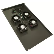 obrázek produktu XtendLan Ventilace pro stojanové rozvadeče ECO hloubky 1000mm, 4x ventilátor, černá