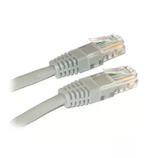 obrázek produktu XtendLan Patch kabel Cat 5e UTP 1m - šedý