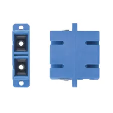 obrázek produktu XtendLan SC-SC duplex adaptér SM, modrý, do optických rozvaděčů