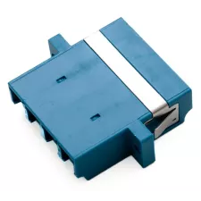 obrázek produktu XtendLan LC-LC quad adapter, SM, modrý, do optických rozvaděčů