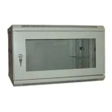 obrázek produktu XtendLan 9U/600x450, na zeď, jednodílný, rozložený, skleněné dveře, slonovina
