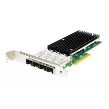 obrázek produktu XtendLan PCI-E síťová karta, 4x 10Gbps SFP+, Intel X710, PCI-E x8