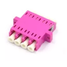 obrázek produktu XtendLan LC-LC quad adapter, MM, OM4, fialová, do optických rozvaděčů