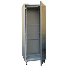 obrázek produktu XtendLan 42U/600x800 stojanový, šedý, skleněné dveře, plná záda