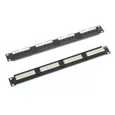 obrázek produktu XtendLan Patch panel 19", 24 portů Cat6, 30u Au, 110