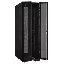 obrázek produktu XtendLan 42U/600x1000 stojanový, černý, perforované dvoukřídlé dveře a záda