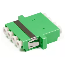 obrázek produktu XtendLan LC-LC quad adapter SM, APC, zelený, do optických rozvaděčů